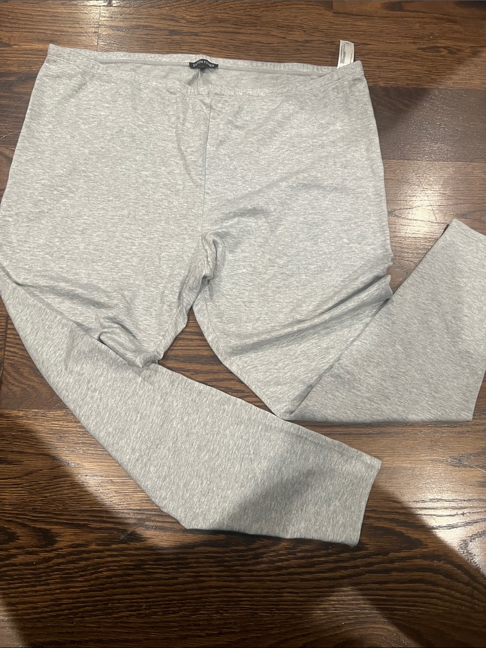 Women’s Grey Knit Leggings - Comfortable Everyday Bottoms